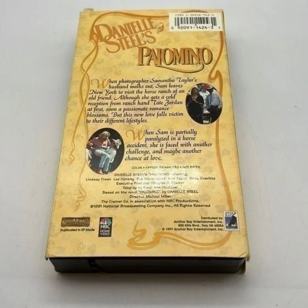 DANIELLE STEEL'S‎ PALOMINO (VHS) LEE HORSLEY , EVA MARIE SAINT